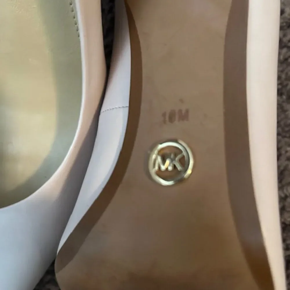 MICHAEL Michael Kors Cream heels, size 10